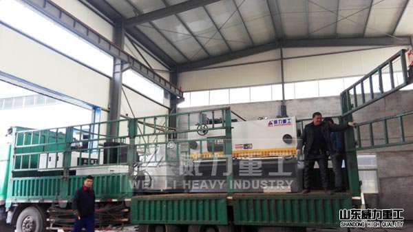 400噸三梁四柱油壓機、剪板機發貨圖